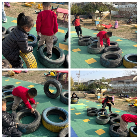 王迪：“轮胎滚筒做游戏”——赵寨子镇中心幼儿园倪堂分园中班持续观察记录