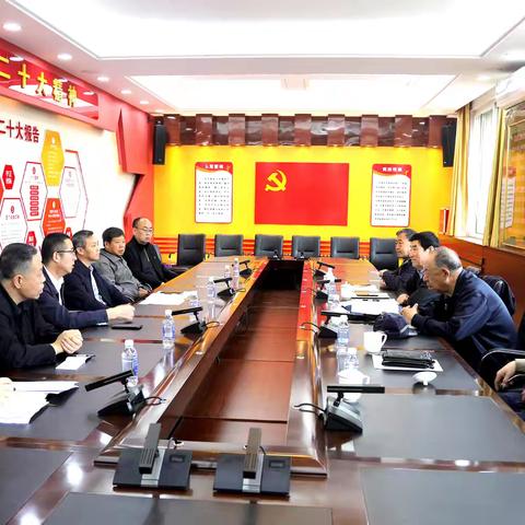 通辽区域关工委到通辽车务段进行工作调研