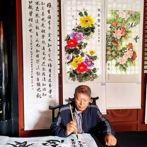 著名书法家——唐振全