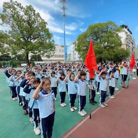 小小红领巾，争当好少年 ——松门里学校（东校区）少先队入队仪式剪影