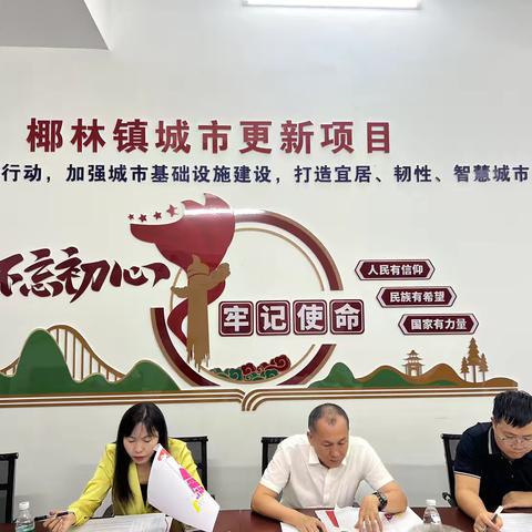 县人大常委会副主任陈雷召开陵河北片区城市更新项目（一期）第12次工作推进会