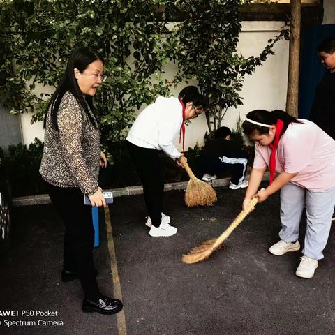 校园美丽学风好    环境清洁面貌新——鹿泉区第二实验小学开展校园卫生大扫除活动