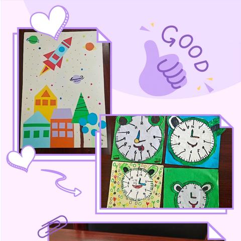 心灵手巧  创意无限——湖口县东庄学校理科组开展小学数学手工制作活动