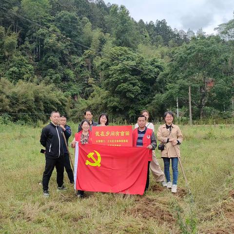 三元区文体和旅游局开展“我在乡间有亩田”志愿活动