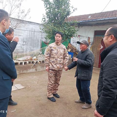 永城市人武部政委祁文超莅临薛湖镇调研指导巩固脱贫攻坚成果后评估工作