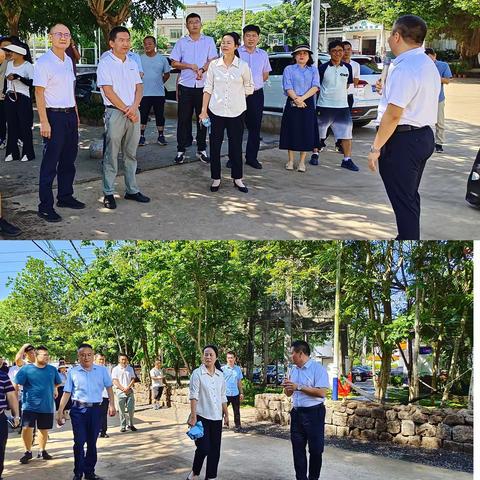 琼山区召开和美乡村建设现场观摩会