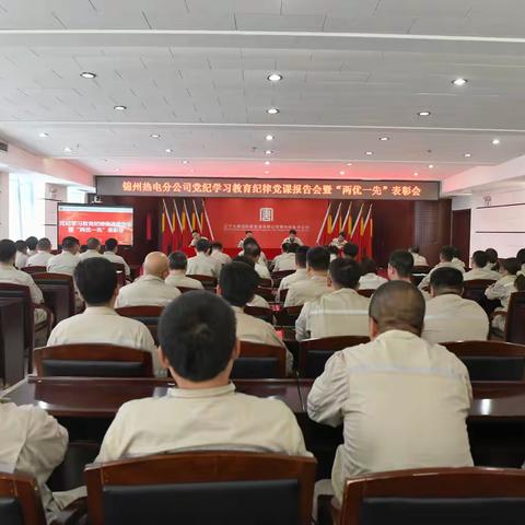 【党建引领】公司：召开党纪学习教育纪律党课报告会暨“两优一先”表彰会