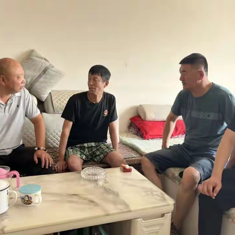 【八一送温情】草庙王村开展走访慰问退役军人活动