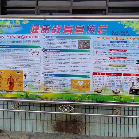 焦山村卫生所2024年第三期健康教育知识讲座