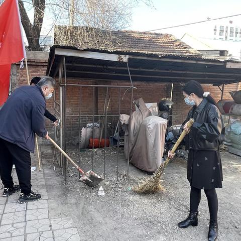 【繁荣街道】开展“宜居靓家园 健康新生活”爱国卫生活动