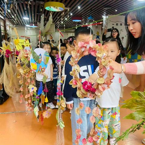 秋叶🍃拾光·童创自然——宣恩童梦幼儿园秋叶创意美术主题活动