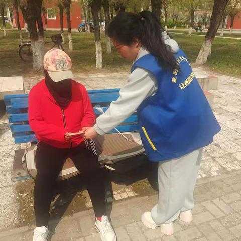 物探社区防震减灾宣传活动