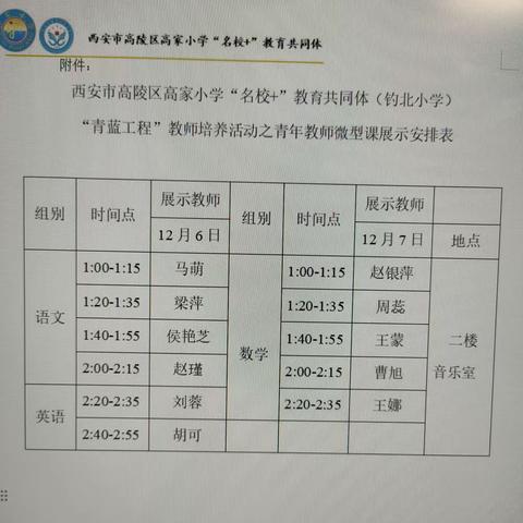 以赛促练，以赛促学、以赛促优——御驾宫九年制学校开展微型课比赛活动