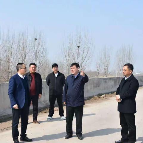 刘国朝市长调研普通国省道重点项目建设工作