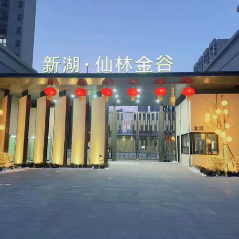 新湖仙林金谷二期一月份工作简报