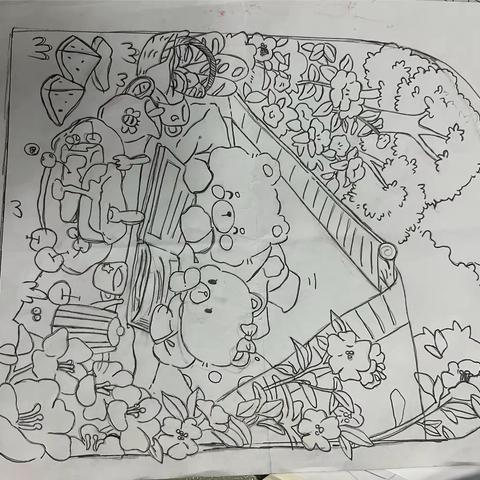 四年级绘画社团1班