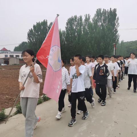 快乐于行，研学于心 浆水镇中心学校枣园完小 徒步踏青活动