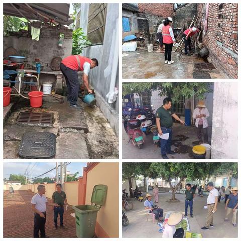 玉雄村开展登革热预防及灭蚊宣传活动