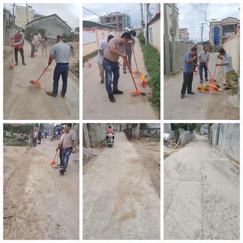 玉雄村推进“三创”及预防登革热宣传工作