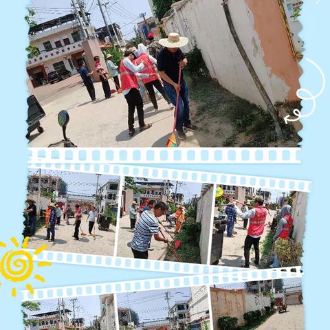 玉雄村开展人居环境卫生整治