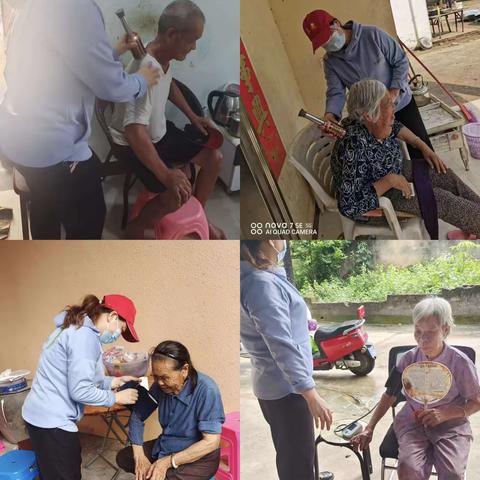 2023年8月份榆红村居家养老服务工作及政策宣传