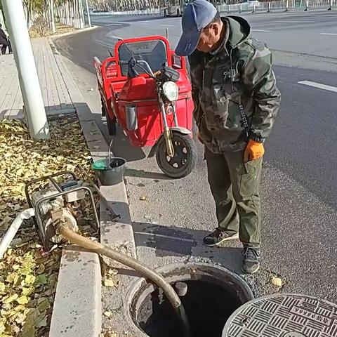 宁安组冬灌工作有序推进，精细管护保障绿意常驻
