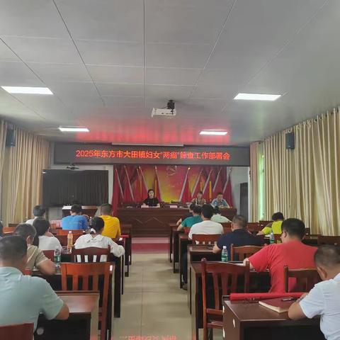 守护“她”健康，我们在行动——大田镇开展2025年“两癌”筛查工作