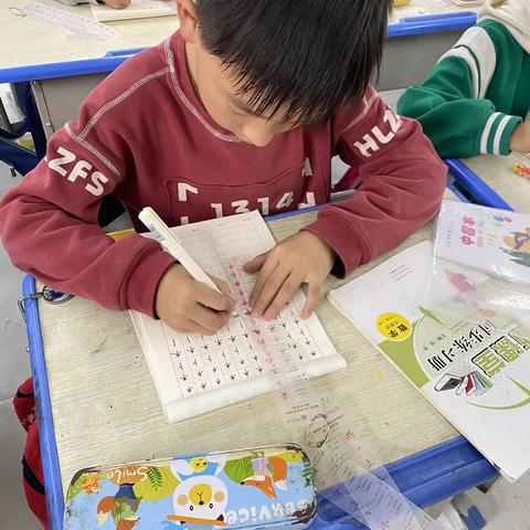 笔墨满校园 书法展风采——樊古城小学硬笔书法比赛
