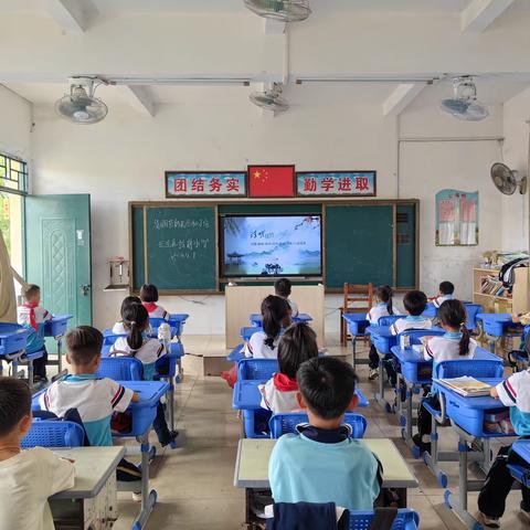 “浓情清明，清润童心”——龙安镇扬前小学清明活动记