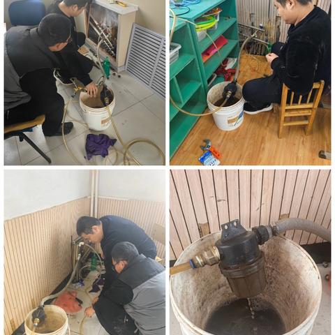 情系校园暖童心！郑家庄村委会出资为博爱小学清地暖，筑牢冬日温暖防线