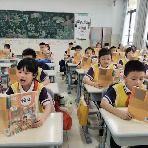 “诵读经典美文，争做博学少年”——齐正小学开展诵读比赛活动