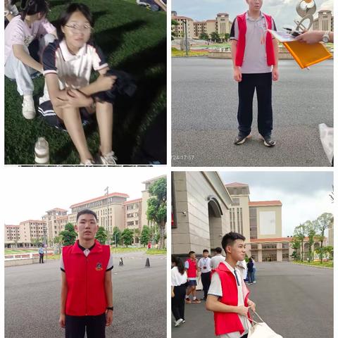 中山光正实验学校高一8班报到精彩瞬间