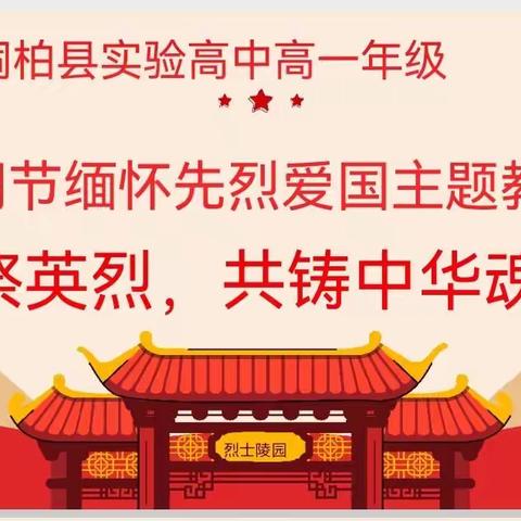 【桐柏县实验高中】清明祭英烈 共筑中华魂