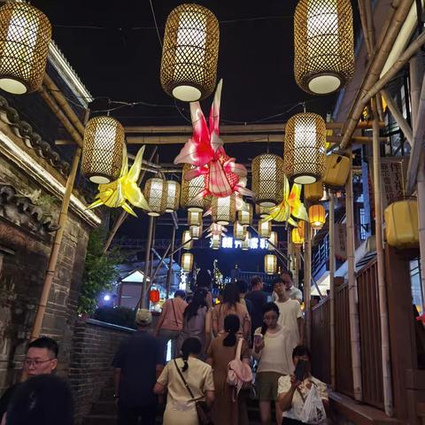 夜游赣州宋潮文化古街