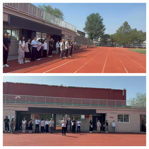 骄阳下的第一课：军训 Day1，累并热血着！