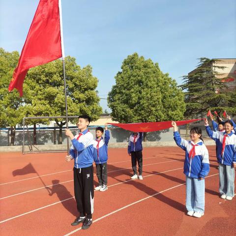 乘风破浪，扬帆起航—马振抚镇双河小学联合南阳市油田第八小学举行春季运动会