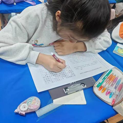 执笔书真情 墨香溢校园——怀安县柴沟堡镇实验小学举行现场作文竞赛