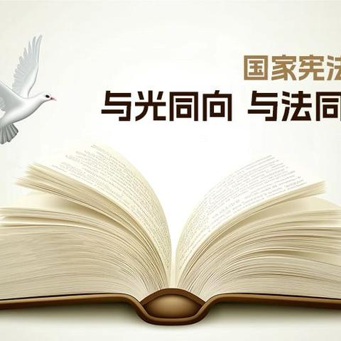 宪法在心中  法治伴我行 ‍——菩萨庙镇中心小学宪法宣传周系列主题活动