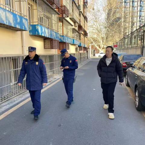 元旦节前消防隐患排查，晨光社区筑牢社区“防火墙”