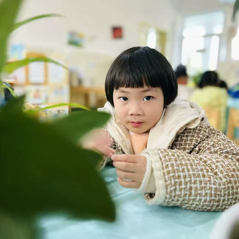 哈喽👋～我是大方县中心实验幼儿园苹果班何媛慧小朋友