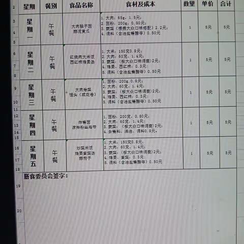 长富小学学生营养午餐开始了！