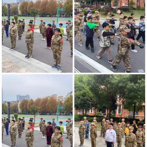 枫树山美联小学国防少年1班结课啦