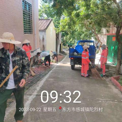 陀烈村持续开展“三创”人居环境整治工作