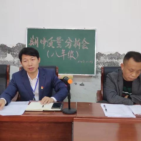 2023年下期八年级期中教学质量提升研讨会