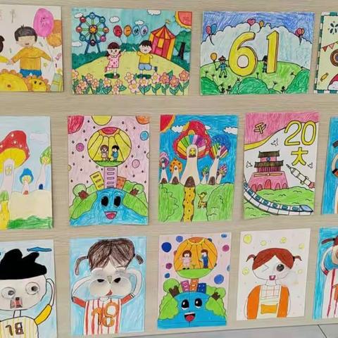 特色社团展示——周庄小学蜡笔画社团