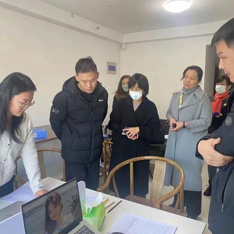 市中区公共就业和人才服务中心到六里山街道督导就业见习工作