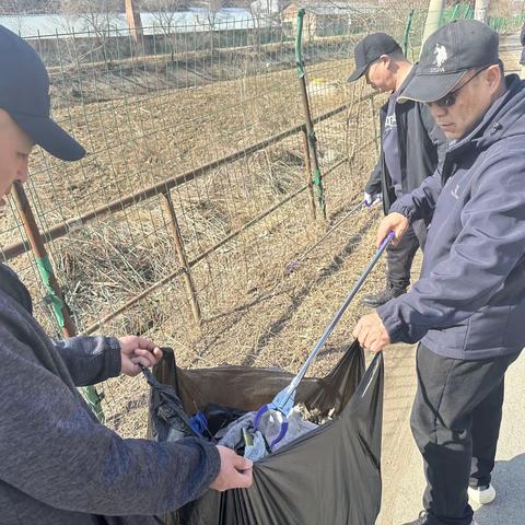 清洁家园 从我做起