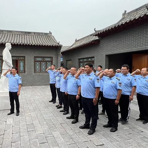 武安市综合行政执法局执法队 第二党支部开展九月份主题党日活动