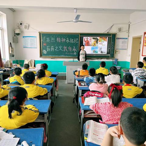 满族小学四年5班4月家书