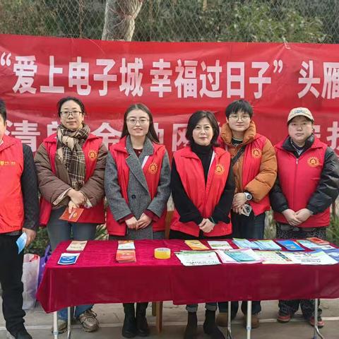 科技路社区开展三月份垃圾分类宣传工作